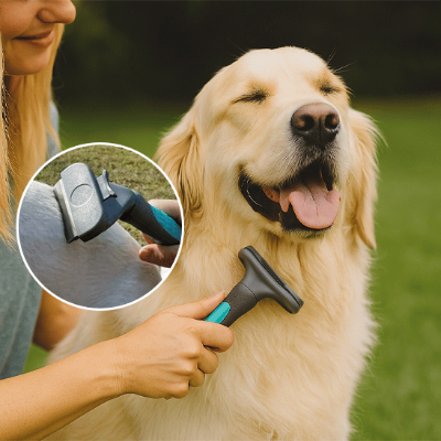 brosse pour chien poil long
