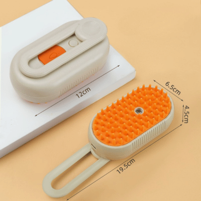 brosse pour chien transportable