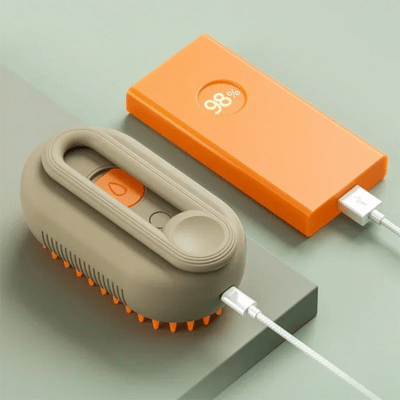brosse pour chien recharge facile