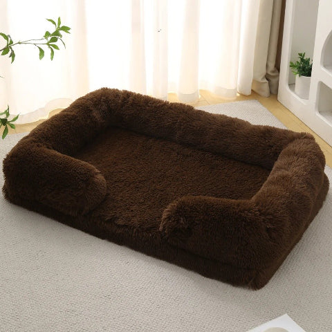 Couchage pour Chien marron fonce
