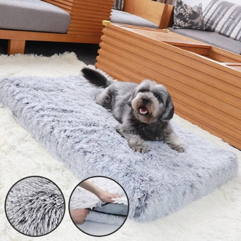 Coussin pour chien avec fermeture éclaire