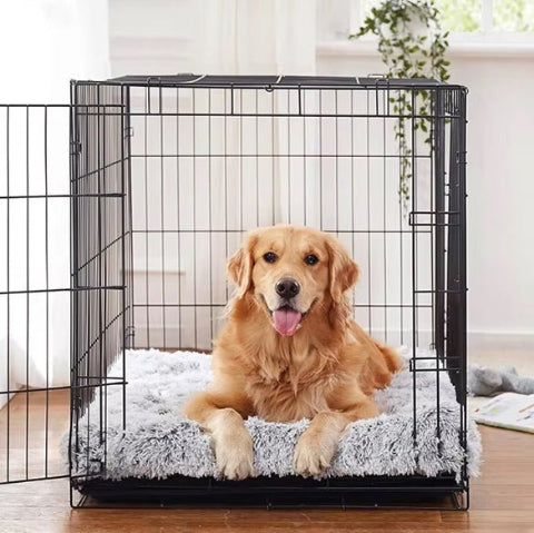 Coussin pour chien cage noir