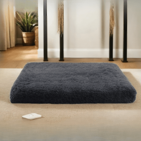 Coussin pour chien gris