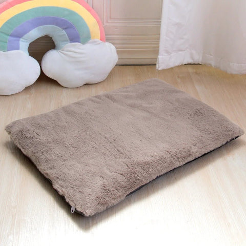 Coussin pour chien marron