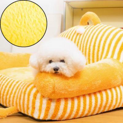 fauteuil pour chien peluche douce