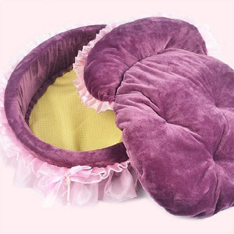 Lit Pour Chien - CuteLaceDogBedâą - coussin amovible