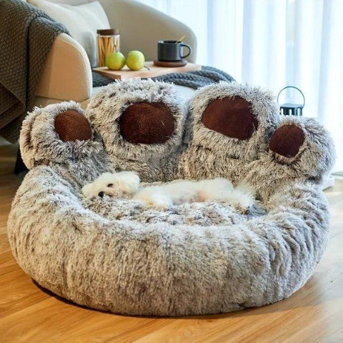 Lit pour Chien - FluffyDogBed™ - Café Dégradé