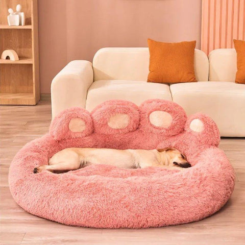 Lit pour Chien - FluffyDogBedâą - Rose - Confort du chien