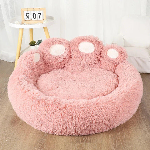 Lit pour Chien - FluffyDogBedâą - Rose -