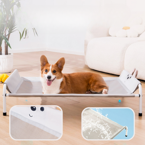lit surélevé pour chien imperméable