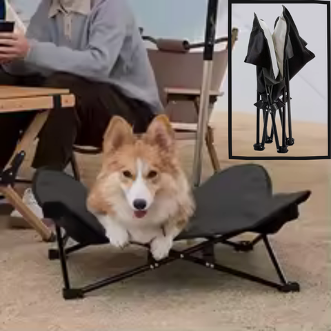 lit surélevé chien pliable