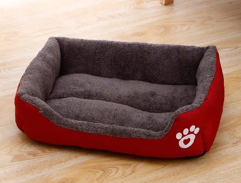 lit pour chien | rectangle couleur - Confort du chien
