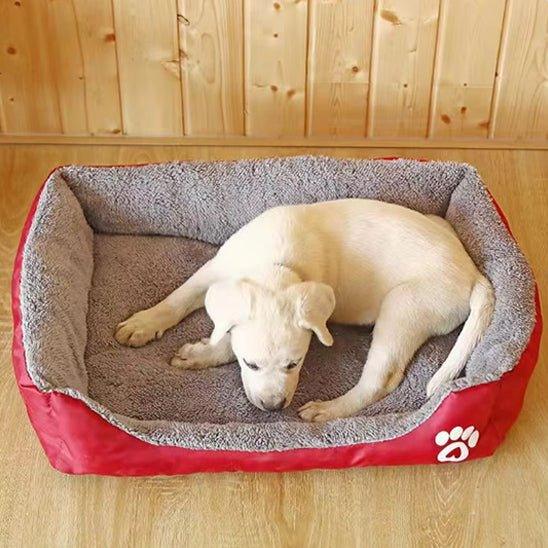 lit pour chien | rectangle couleur - Confort du chien