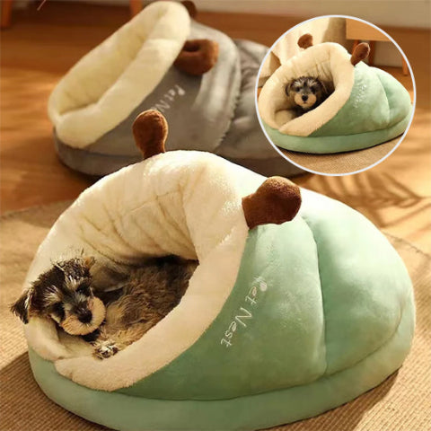 niche chien intérieur réconfortant