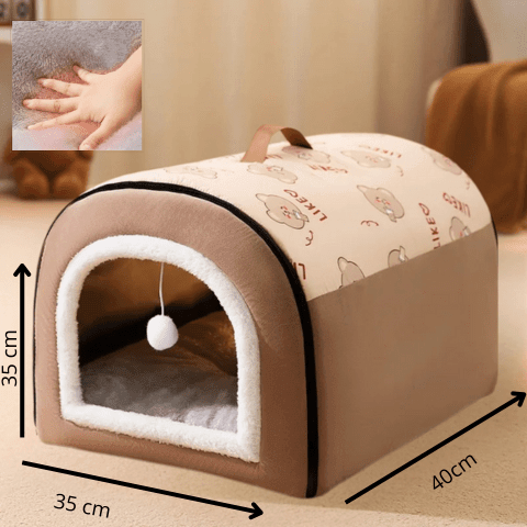 Niche Chien Interieur | Bi-Couleur - Confort du chien