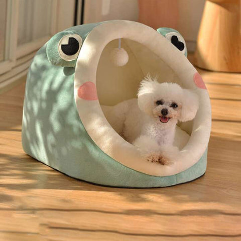 niche chien intérieur sécurisant
