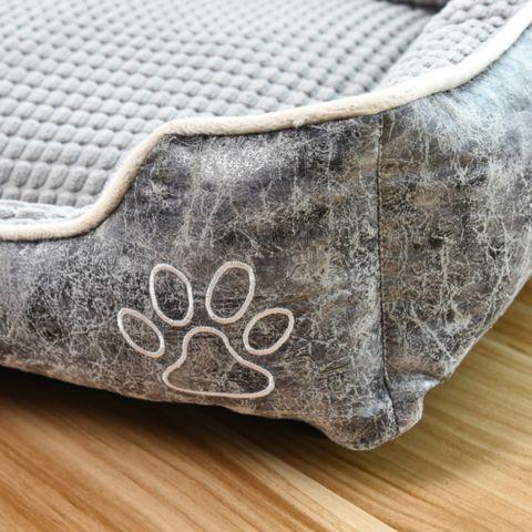 panier chien daim