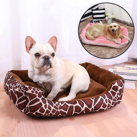 panier pour chien mosaique doux