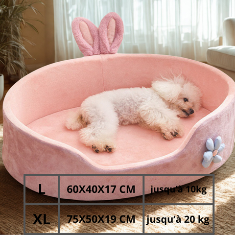 Panier Chien | ROSE - Confort du chien