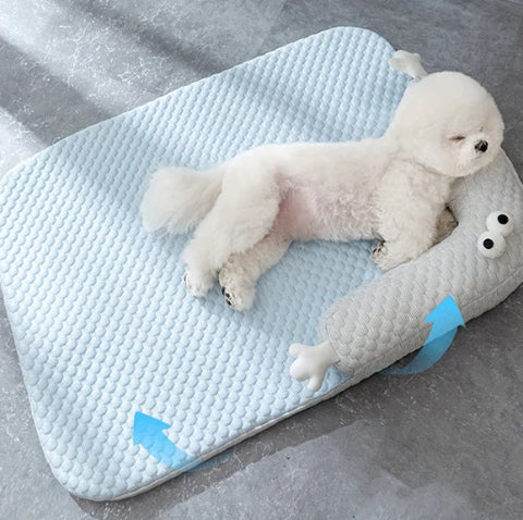 tapis chien rafraichissant respirant