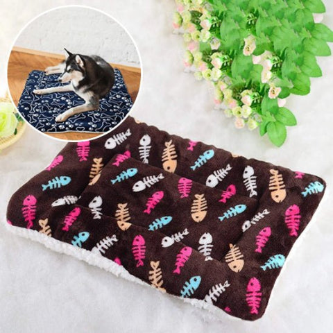 Tapis pour chien plume
