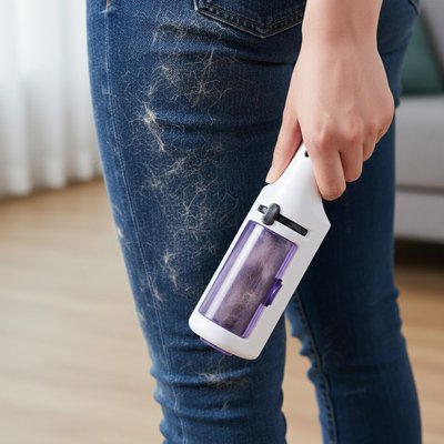 Brosse anti poil enlève poil