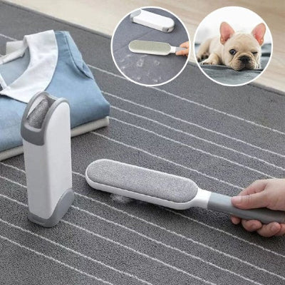 brosse anti poil poignée antidérapante 