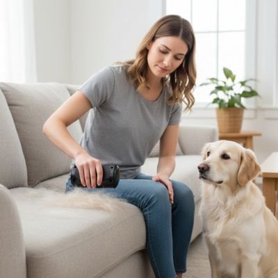 brosse pour chien ramasse poil