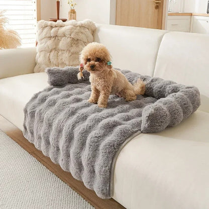 canapé chien doux 