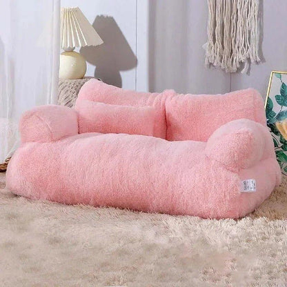 canape pour chien variante rose 