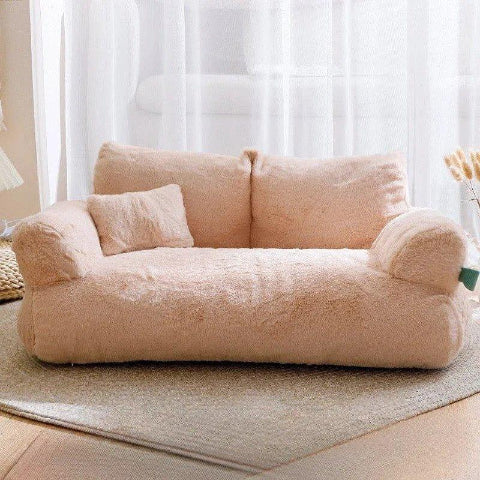 canape pour chien variante marron 