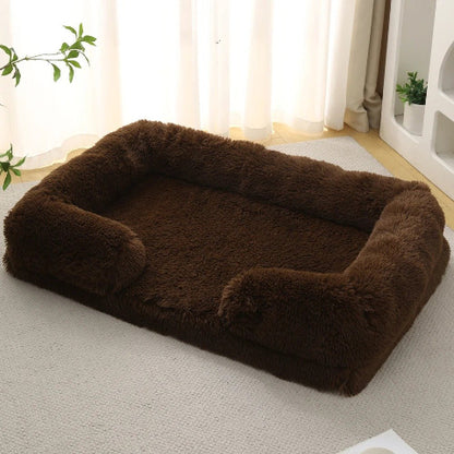 Couchage pour Chien marron fonce