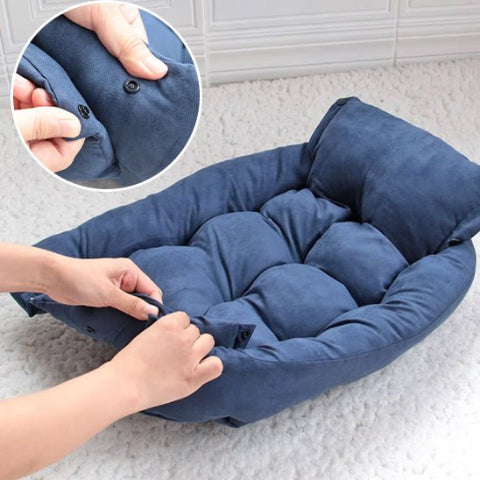coussin pour chien clipsable