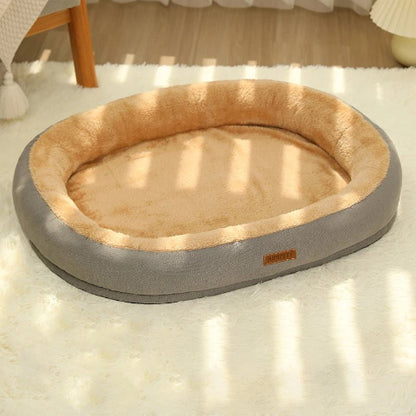 Coussin pour chien déhoussable gris
