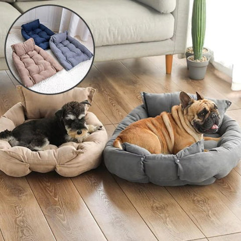 coussin pour chien pour chien double semi ouvert 