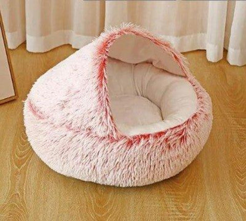 lit pour chien | confortable rose