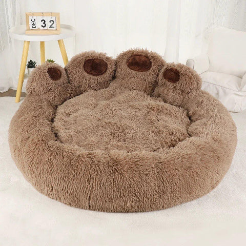 Lit pour Chien - FluffyDogBed™ - Café - 
