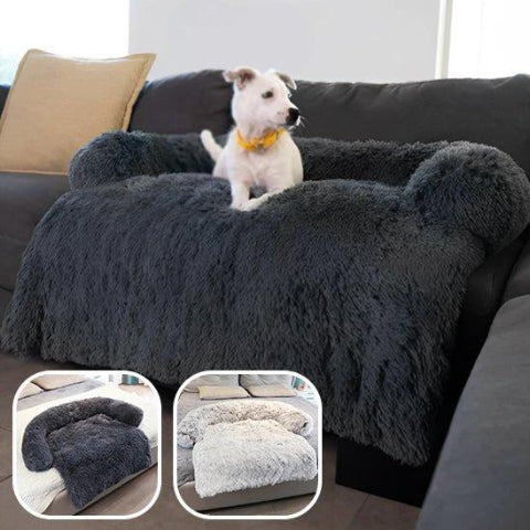 Lit pour chien fausse fourrrure