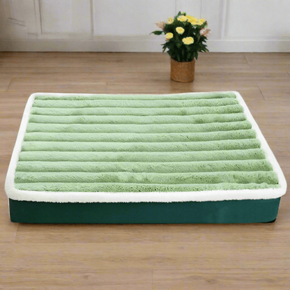 Matelas pour chien vert