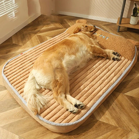 Matelas pour chien marron