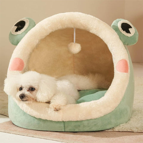 niche chien interieur bord surélevé