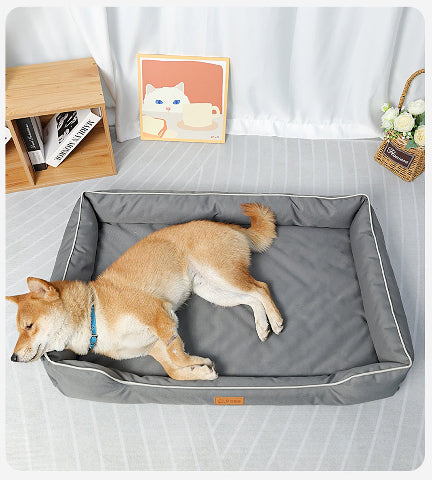 panier chien maintien tête
