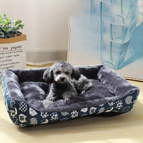 panier-pour-chien-peluche-douce