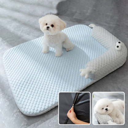 tapis chien rafraichissant déhoussable 