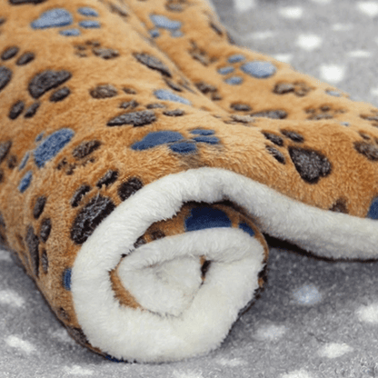 tapis pour chien marron
